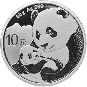 Silver Panda – China 30 g (.999 Fine Silver)