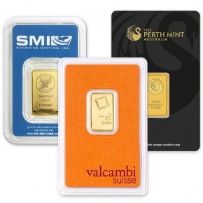5 g Gold Bar – Secondary Market (Random Brand)