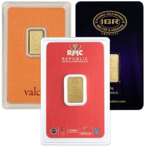 2.5 g Gold Bar – Secondary Market (Random Brand)