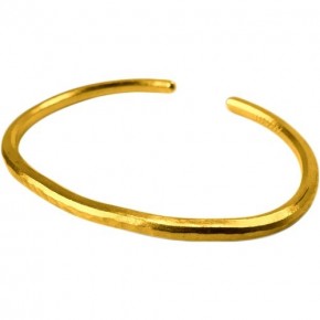 1 Troy Ounce 99.99% Pure Gold Smooth Finish Bracelet