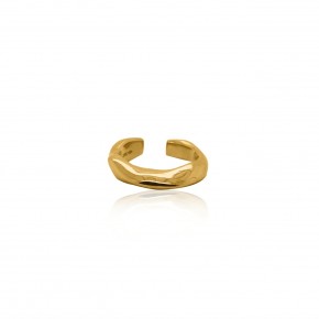 Molten Natural Design Ring – 24K Pure Gold
