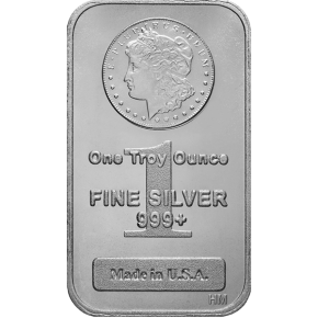 1 oz Silver Bar – Random Brand