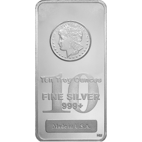 10 oz Silver Bar – Random Brand 