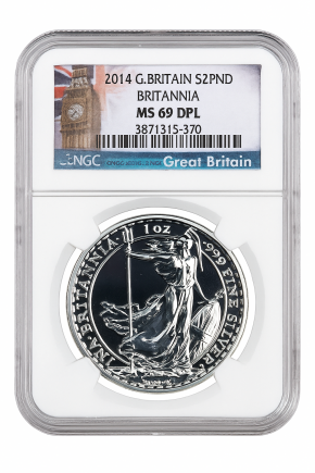 2014 Great Britain Britannia – NGC MS-69 DPL