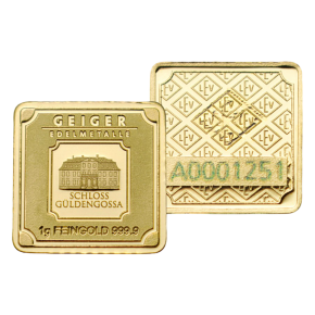 Geiger Edelmetalle 1 gram Gold Bar – Originals Series