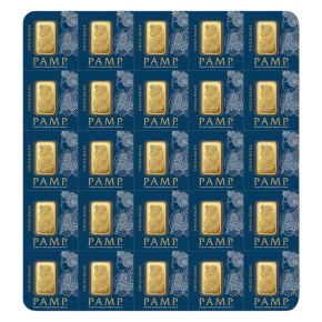 PAMP Suisse 25×1 g Gold Multigram+25 (in Assay Card)