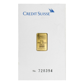 2.5 g Gold Bar – Secondary Market (Random Brand, in Assay)