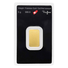 5 g Gold Bar – Secondary Market (Random Brand, in Assay)