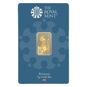 5 g Gold Bar – The Royal Mint Britannia (in Assay)