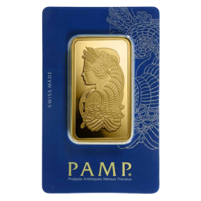 100 g Gold Bar – PAMP Suisse Lady Fortuna (In Assay)