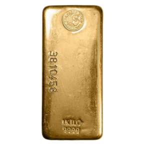 1 Kilo Gold Bar – The Perth Mint (.9999 Fine, in Assay)