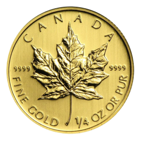 Canada 1/4 oz Gold Maple Leaf .9999 Fine (Random Year)