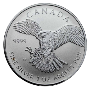 2014–2016 RCM 1 oz Silver Birds of Prey Series (Random Year)