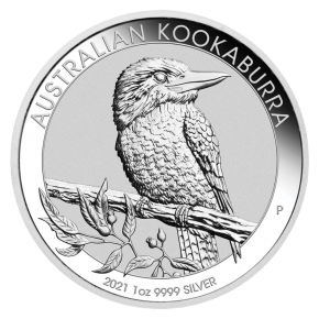 Australia 1 oz Silver Kookaburra – BU (Random Year)