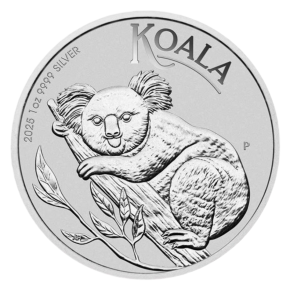 Australia 1 oz Silver Koala – BU (Random Year)