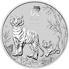 2022 Australia 1 Kilo Silver Lunar Tiger – BU (Series III)