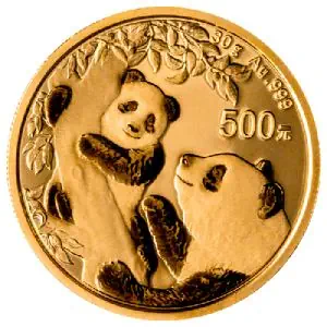 Chinese Gold Panda Coins