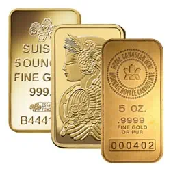 5 oz Gold Bars