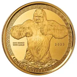 Congo Gorilla Gold Coins