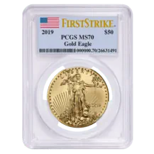 Graded American Gold Eagle Coins