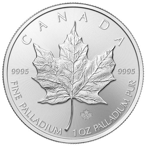 Canadian Palladium Maple Leaf Coins