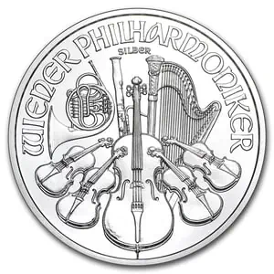 Austrian Philharmonic Silver Coins