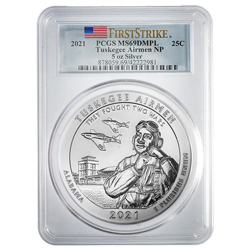 Graded ATB 5 oz Silver Coins