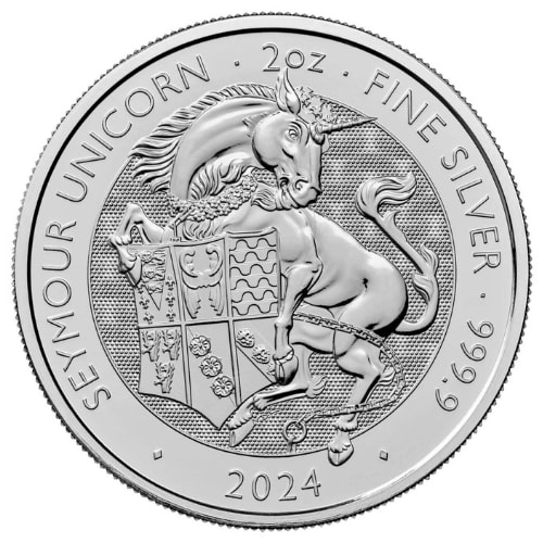 Silver Tudor Beast Coins