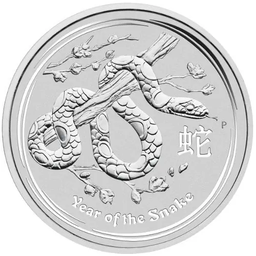 Lunar Snake Silver Coins