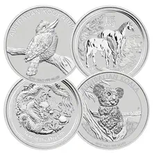 Random 1 Kilo Silver Coins