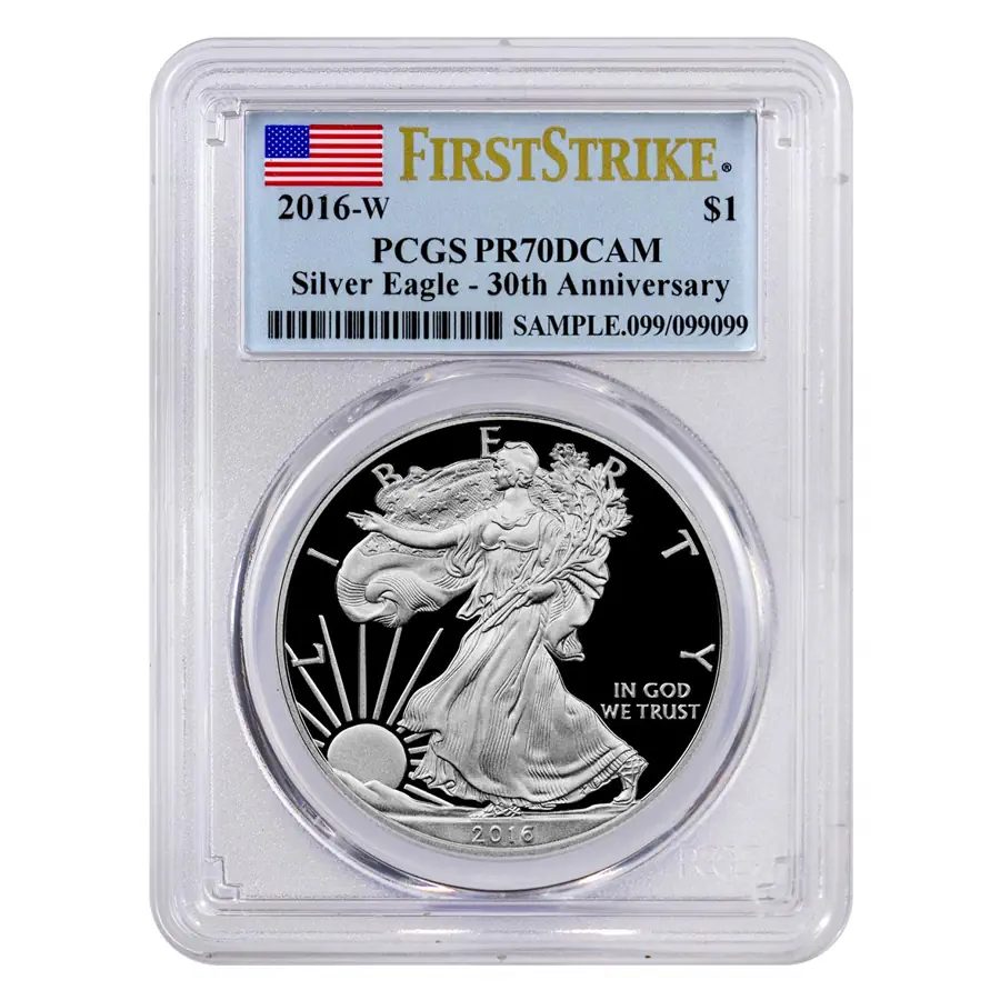 PCGS Graded American Silver Eagle Proof Coins